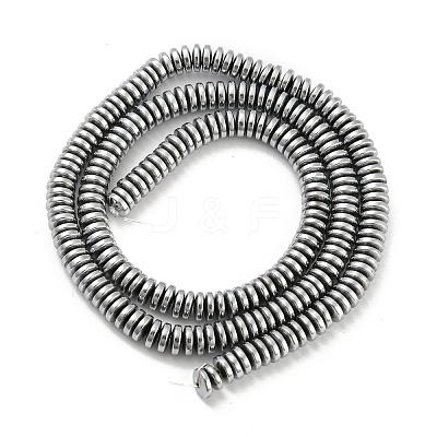 Electroplated Synthetic Non-magnetic Hematite Beads Strands G-Z032-C02-04P-1