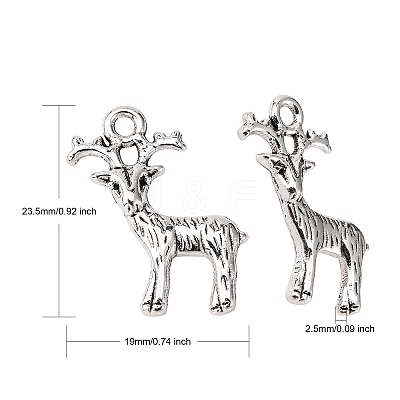 Tibetan Style Alloy Pendant LS-LF11052Y-1