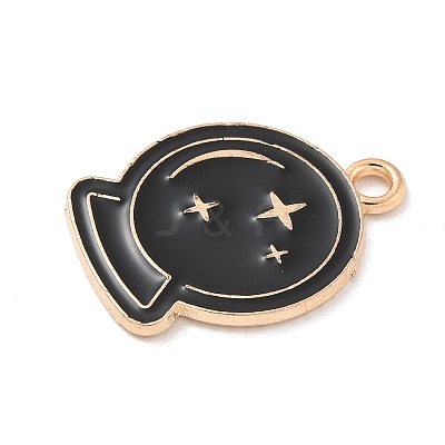 Alloy Enamel Pendants ENAM-A008-45A-KCG-1