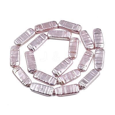 ABS Plastic Imitation Pearl Beads Strands KY-N015-04-05D-1