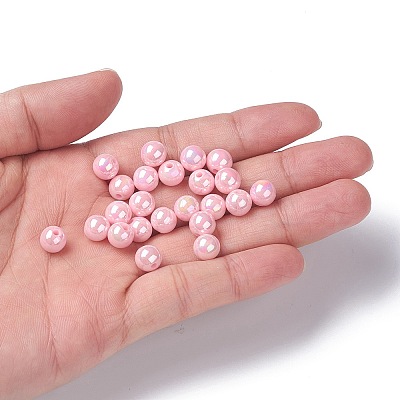 Opaque Acrylic Beads MACR-S370-D8mm-A01-1