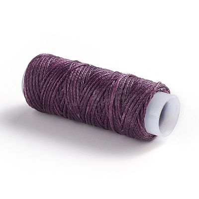Waxed Polyester Cord YC-WH0007-03B-32-1