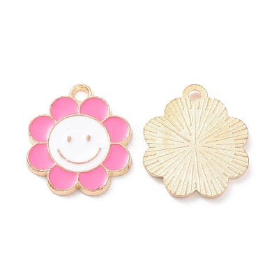 Alloy Enamel Pendants X-PALLOY-D015-07C-1