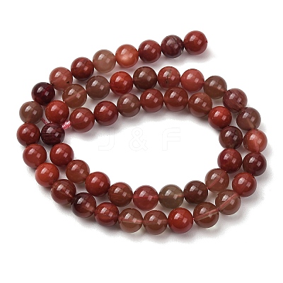 Natural Andesine Feldspar Beads Strands GG-CBA0251-A02-8mm-1