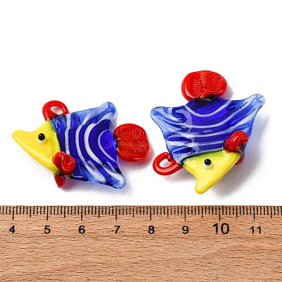 Handmade Lampwork Pendants LAMP-Z013-01A-1