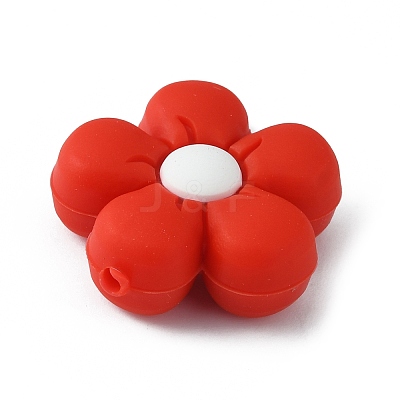 Silicone Beads SIL-WH0001-49C-1