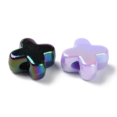 UV Plated Acrylic Beads SACR-G034-06-1