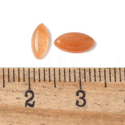 Natural Red Aventurine Cabochons G-Z075-05B-1