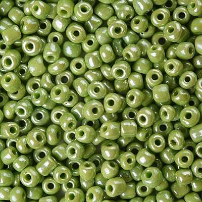 6/0 Glass Seed Beads SEED-US0003-4mm-124-1