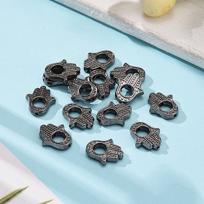 Tibetan Style Alloy Bead Frames LS-X-TIBEB-A123963-B-LF-1