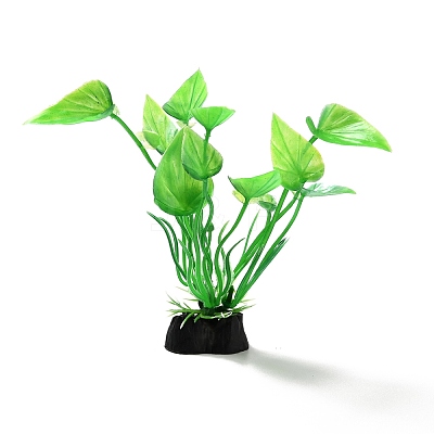Plastic Artificial Aquatic Plants Decor DJEW-G025-12A-1