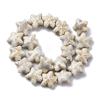 Ocean Series Handmade Porcelain Beads X-PORC-R002-05-1