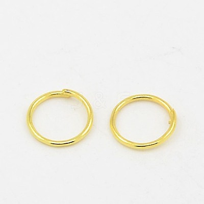 Iron Open Jump Rings JR7MM-M-1