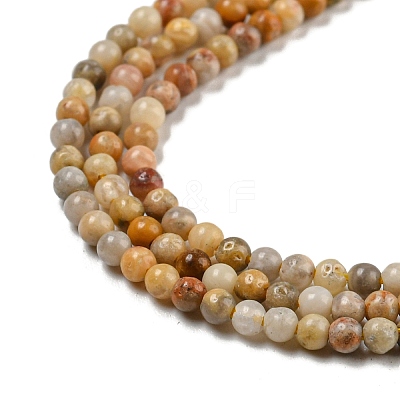 Natural Crazy Lace Agate Bead Strands X-G-A130-2mm-K10-1