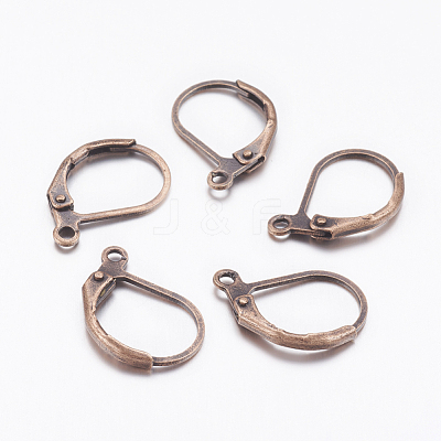 Brass Leverback Earring Findings EC223-NFR-1