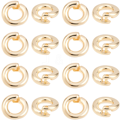 20Pcs Brass Open Jump Rings KK-BBC0023-10A-1