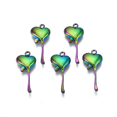 Ion Plating(IP) 304 Stainless Steel Pendants STAS-S119-111-1
