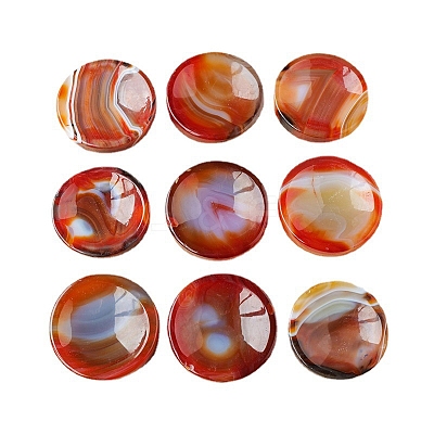 Natural Red Agate Demagnetizing Bowl Display Decorations PW-WG14B5A-01-1