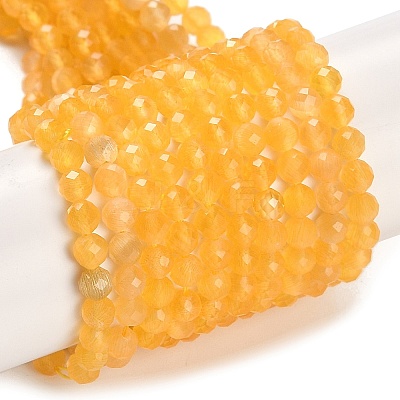Cat Eye Beads Strands CE-U001-01E-1