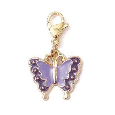 Alloy Enamel Pendant Decorations HJEW-JM02938-05-1