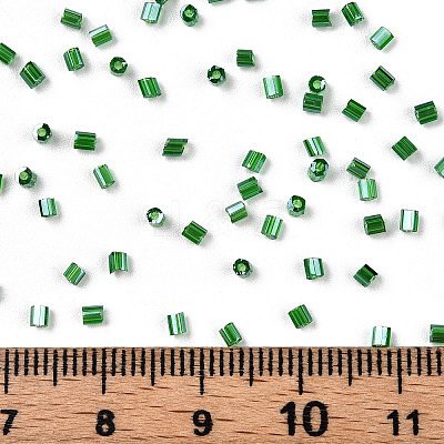 FGB Mixed Grade A Glass Bugle Beads & Hexagon Two Cut Beads GLAA-N001-01-1