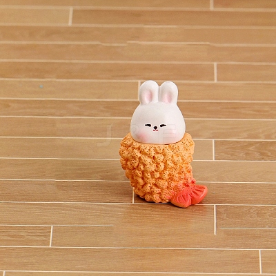 Cartoon Resin Animal Sushi Mini Model PW-WGD9310-06-1