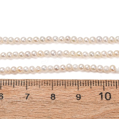 Natural Cultured Freshwater Pearl Beads Strands PA-CBABE82-08B-1