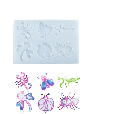 DIY Silhouette Silicone Pendant Molds LS-SIMO-D004-02A-1