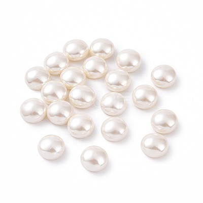 Shell Pearl Half Drilled Beads BSHE-G011-01-10mm-1