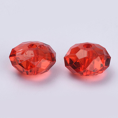 Transparent Acrylic Beads LS-TACR-Q258-14mm-V12-1