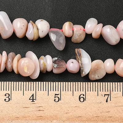 Natural Pink Opal Beads Strands G-L505-25-1