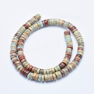 Natural Aqua Terra Jasper Beads Strands G-E444-17-8mm-1