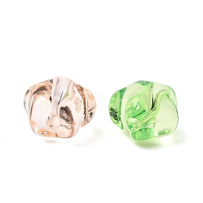 Transparent Acrylic Beads TACR-C002-01B-1