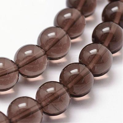 Natural Obsidian Beads Strands G-D838-8mm-01-1