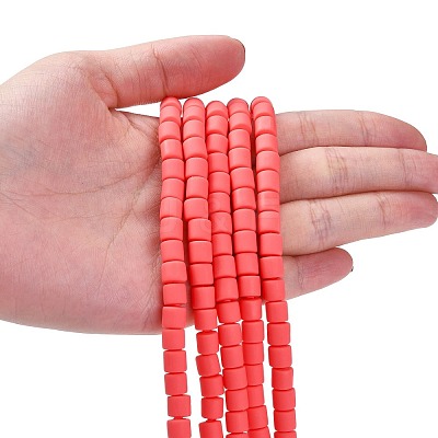 Handmade Polymer Clay Bead Strands CLAY-ZX006-01F-1