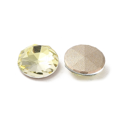 Glass Rhinestone Cabochons RGLA-P037-10B-D337-1