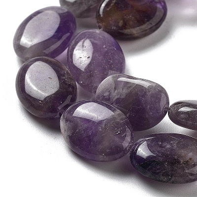 Natural Amethyst Beads Strands G-P528-M16-01-1
