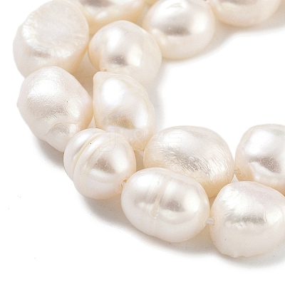 Natural Cultured Freshwater Pearl Beads Strands PEAR-P062-30B-1