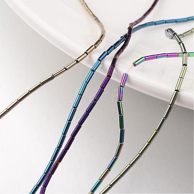 Electroplate Non-magnetic Synthetic Hematite Bead Strands G-F300-37B-1