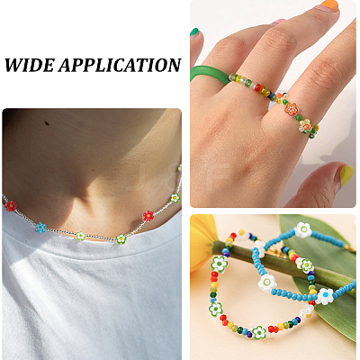 140Pcs 14 Styles Glass Beads GLAA-ME0001-05-1