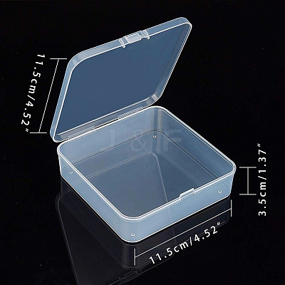 Polypropylene(PP) Plastic Boxes CON-WH0068-43A-1