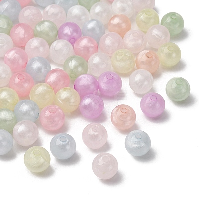 Luminous Transparent Acrylic Beads LACR-S001-01-1