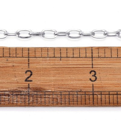 Tarnish Resistant 304 Stainless Steel Cable Chains CHS-H007-32P-1