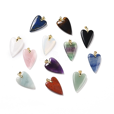 Natural & Synthetic Gemstone Pendants G-E570-01G-1