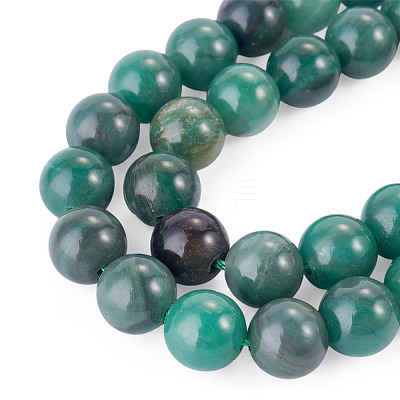 1Strand Natural African Jade Beads Strands G-TA0003-50B-1