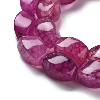 Natural Dragon Veins Agate Beads Strands G-G172-01S-1