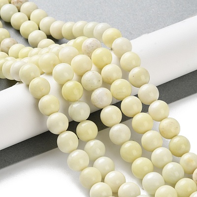 Natural Jade Beads Strands G-L609-A01-02-1