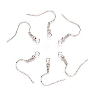 Tarnish Resistant 304 Stainless Steel Earring Hooks STAS-S111-001-1