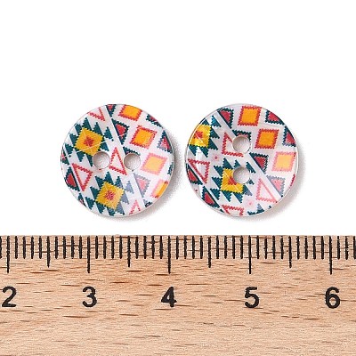 2-Hole Freshwater Shell Buttons SHEL-A004-01B-1