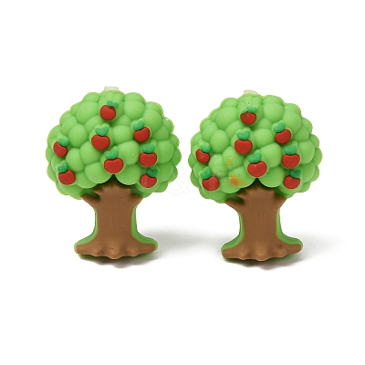 Food Grade Eco-Friendly Silicone Focal Beads SL-CBAECCD-02A-1